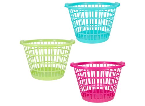 Large Colorful Plastic Laundry Baskets