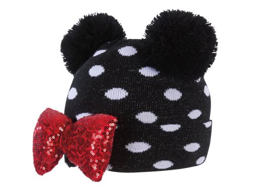Licensed Ls Disney Hat, PolkaDot Beanie