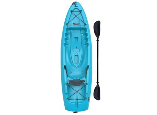 Lifetime 8 ft. 5 in. Hydros Sit-on-Top Kayak with Paddle, Glacier Blue