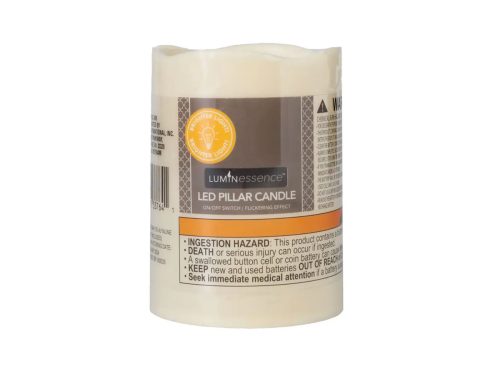 Luminessence LED Pillar Candle