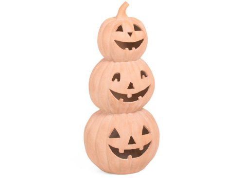 MARTHA STEWART 36in Outdoor Safe Three Stack Jack O Lanterns