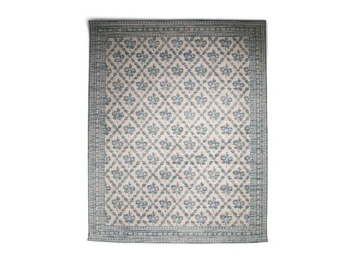 MOMENI 8x10 Wool Blend Bibury Floral Print Area Rug