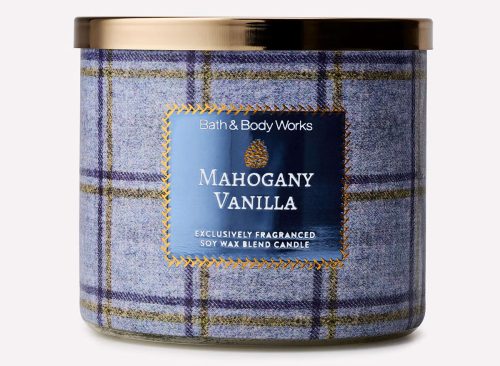 Mahogany Vanilla 3-Wick Candle