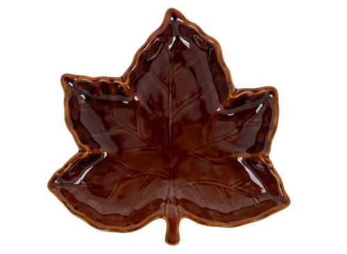 Maple Leaf Ceramic Plate