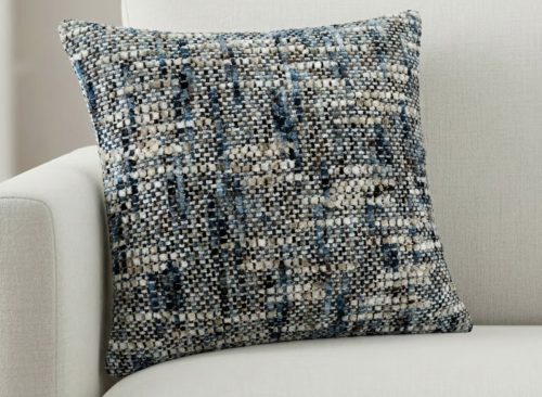 Marbled Chenille Decorative Pillow Cover