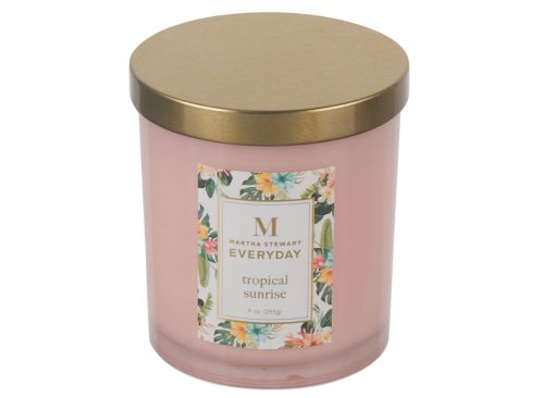 Martha Stewart Everyday Scented Jar Candle, Tropical Sunrise, 9 oz1 Martha Stewart Everyday Scented Jar Candle, Tropical Sunrise