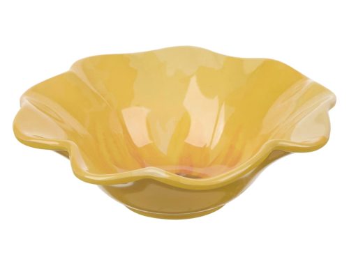 Melamine Flower Shaped Bowl, 6 in