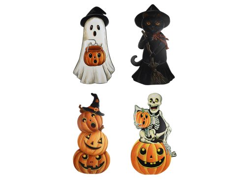 Metal Halloween Porch Sign