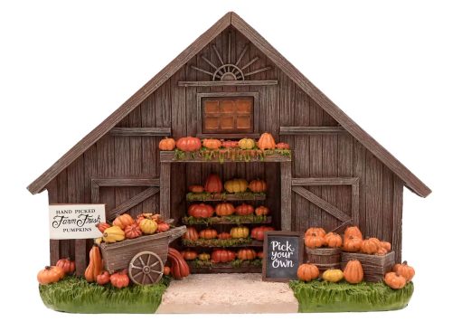Mini Pumpkin Harvest Barn by Ashland