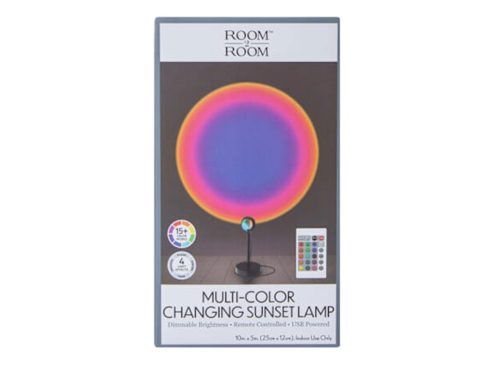 Multi-Color Changing Sunset Lamp