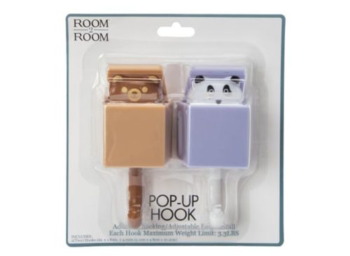 Novelty Animal Pop-Up Hooks