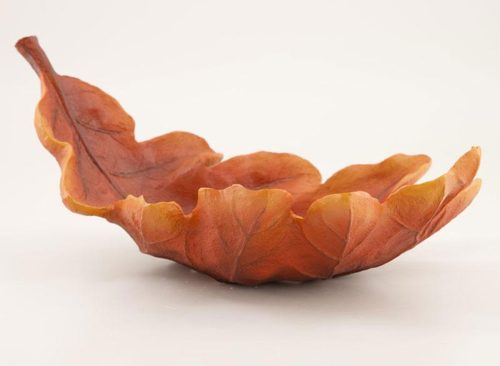 Oak Leaf Decorative Bowl