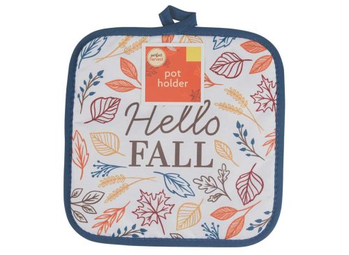Perfect Harvest Halloween Fall Printed Pot Holder