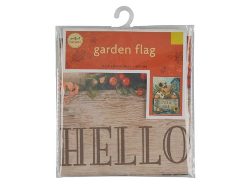 Perfect Harvest Halloween Hello Fall Printed Garden Flag Décor