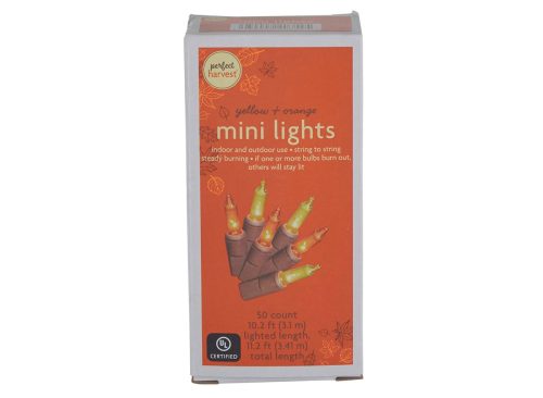 Perfect Harvest Yellow & Orange Mini Lights
