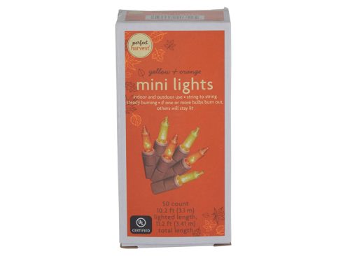Perfect Harvest Yellow & Orange Mini Lights