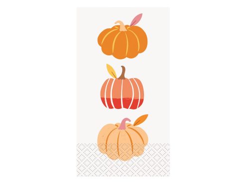  Playful Pumpkin Guest Napkins, 16ct