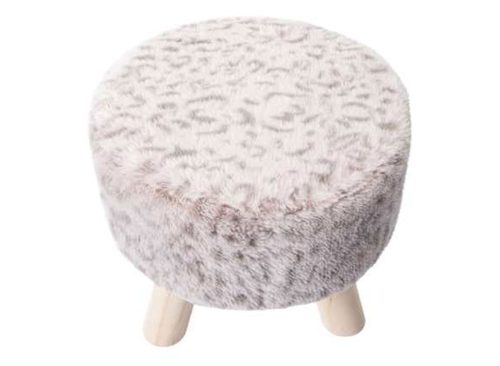 Plush Foot Stool