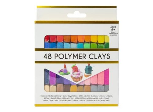 Polymer Clay Set 48-Count