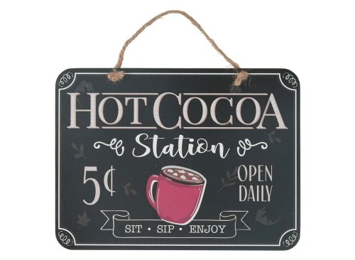 Printed Rectangular Hanging Wall Sign Décor