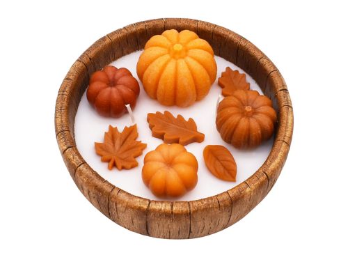 Pumpkin Punch Scented Round Dough Bowl Candle by Ashland