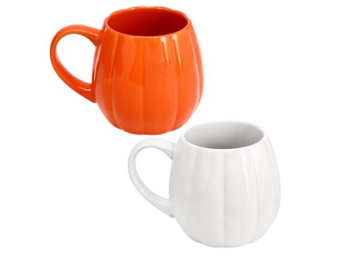 Pumpkin-shaped Mug, Assorted Colors