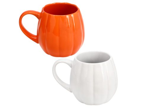 Pumpkin-shaped Mug, Assorted Colors