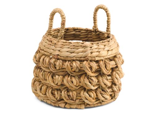 RGI 9in Betty Coin Round Basket With Ear Handles