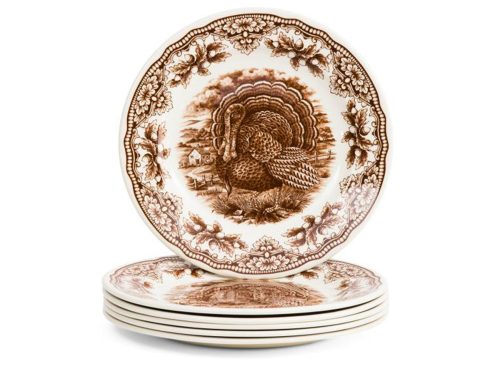 ROYAL STAFFORD 6pk Harvest Hold Turkey Plates