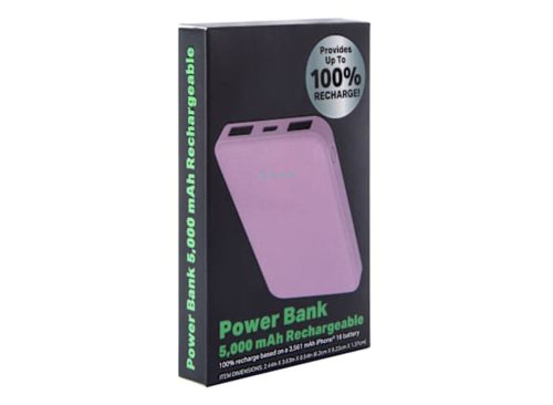 Rechargeable Power Bank 5000mAh