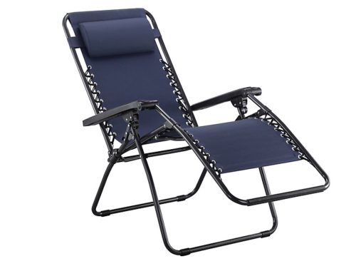 Red Shed Zero Gravity Patio Chair, Blue