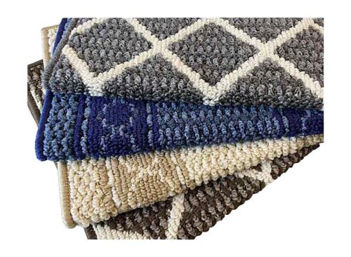 Ring Lattice Accent Rug