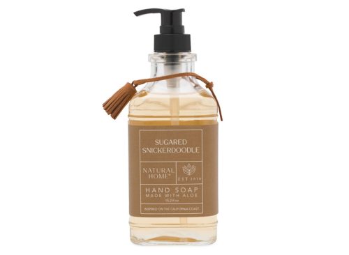 SAND AND FOG 15.2oz Sugared Snickerdoodle Hand Soap In Glass Jar