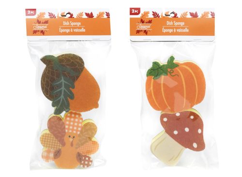 Seasonal Collection Dish Sponge, Assorted Designs