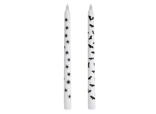 Seasonal Collection Tapered LED Candle, Assorted Designs