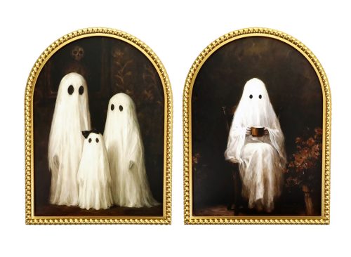 Seasonal Collection Vintage Ghost Wall Photo Frame, Assorted Designs