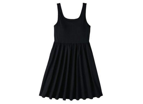 Serra Ls Hybrid Dress, Black, S