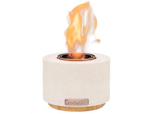Solo Stove Cinder Tabletop Fire Bowl with Fuel, Natural