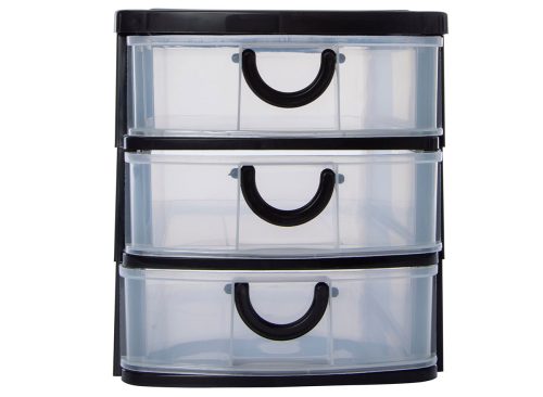 Stackable 3-Drawer Mini Organizer