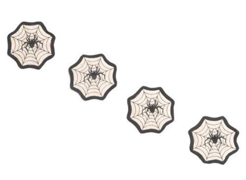 TIRAMISU 4pk Spider Web Coasters