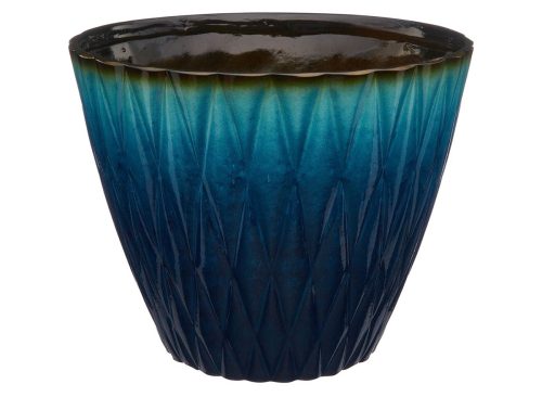 Tuft Ombre Glazed Planter