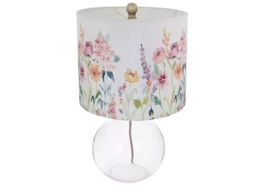 Watercolor Floral Lamp