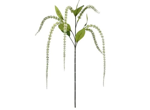 White Hanging Berry Stem, 28"