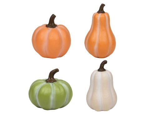  Wood-Patterned Harvest Pumpkins