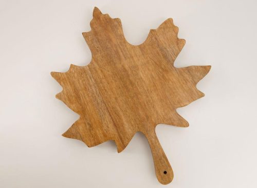 Wooden Leaf Cutting Board
