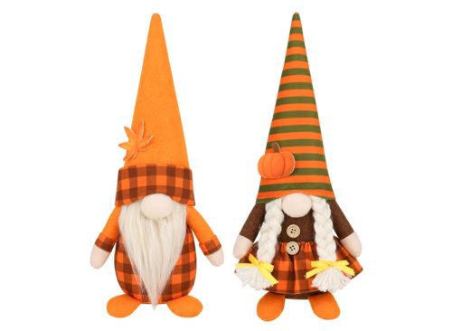 YIBAGA Fall Gnomes Plush Set of 2, Fall Decor, Thanksgving Gnomes Plush Doll, Indoor Decorations for Home