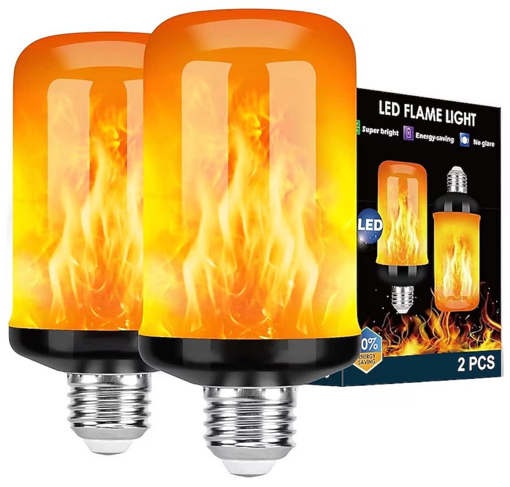 Aoibox LED Flame Light Bulbs