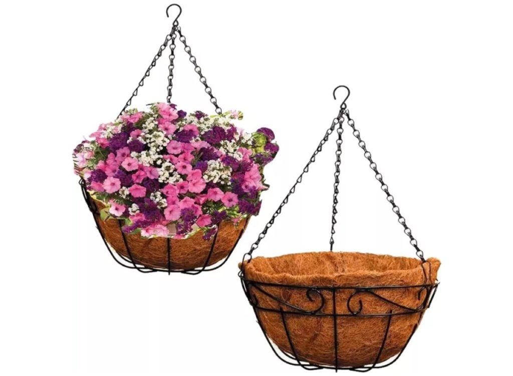 Ashman Hanging Metal Planter Basket