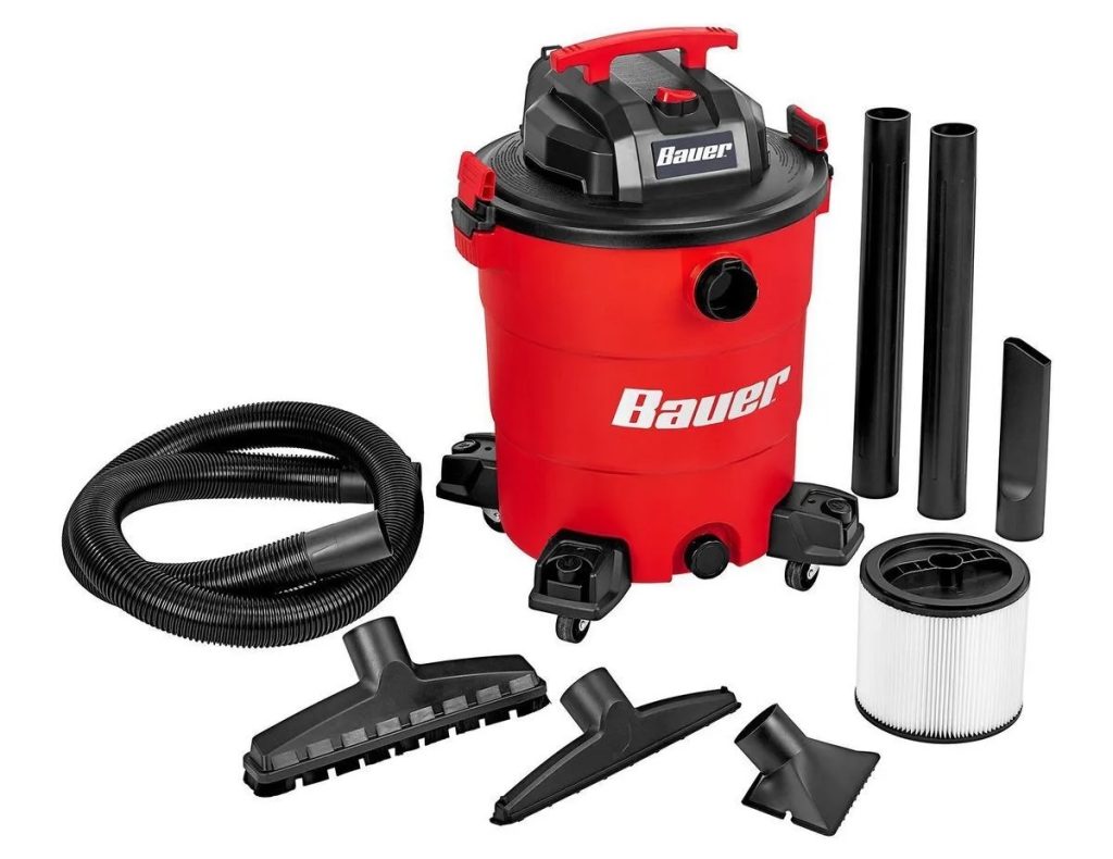 Bauer 14 Gallon Wet/Dry Vacuum