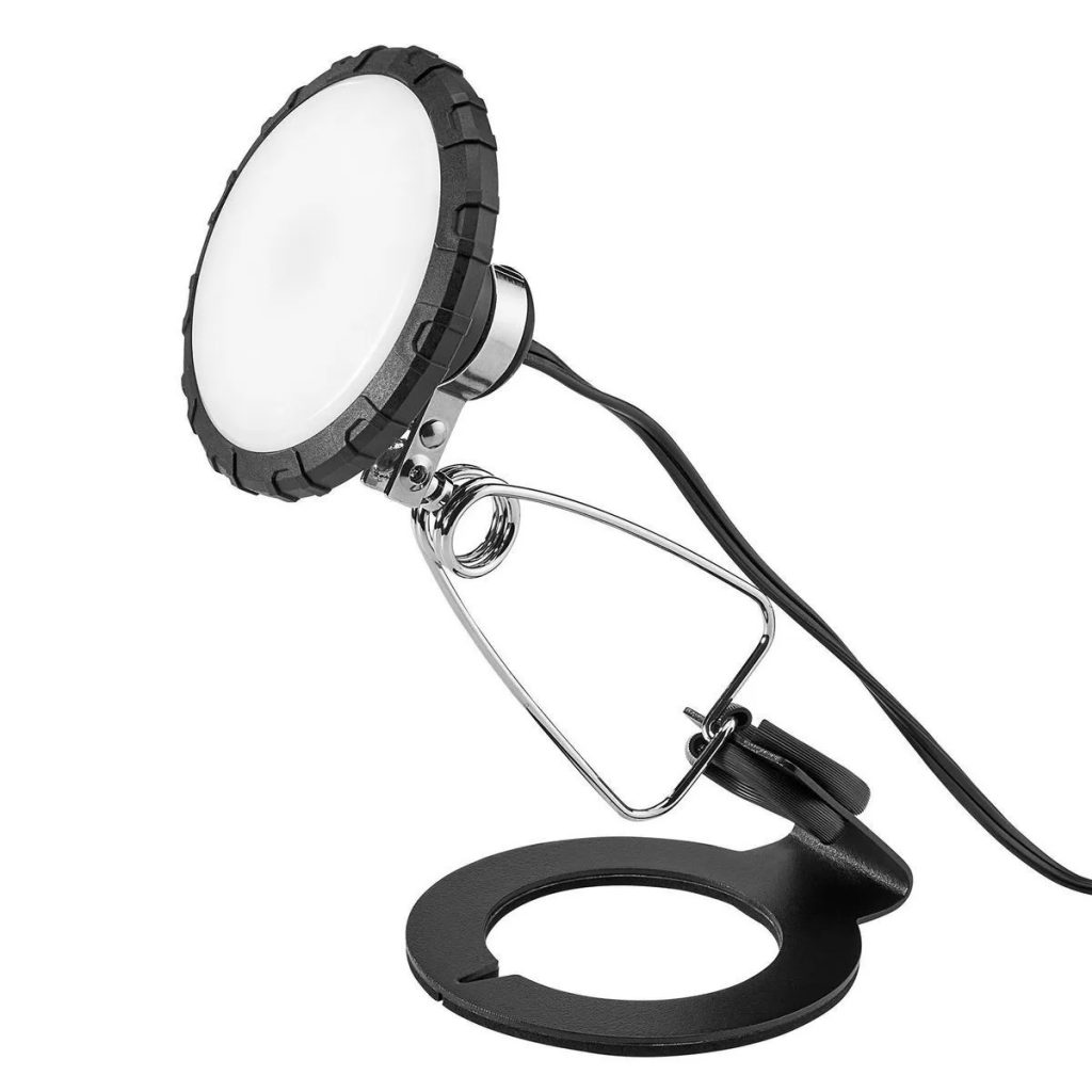 Braun LED Clamp Light
